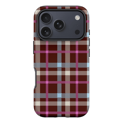 Confetti Plaid Printed Phone Cases iPhone 17 Pro / Armoured by The Dairy - The Dairy