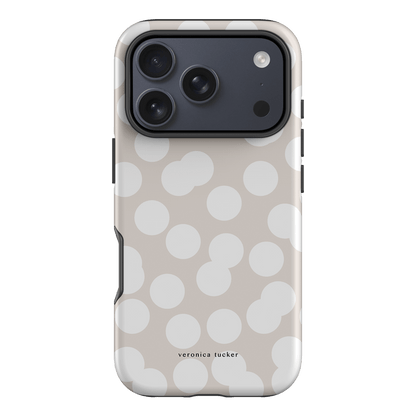 Confetti White Printed Phone Cases iPhone 17 Pro / Armoured by Veronica Tucker - The Dairy