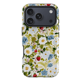Garden Strawberries Printed Phone Cases iPhone 17 Pro / Armoured by Ellie Mae - The Dairy