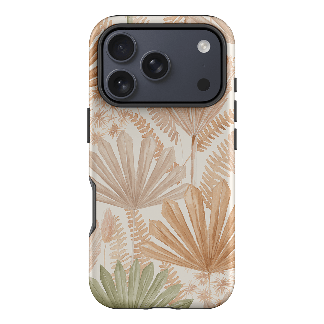 Golden Palm Printed Phone Cases iPhone 17 Pro / Armoured by Cass Deller - The Dairy