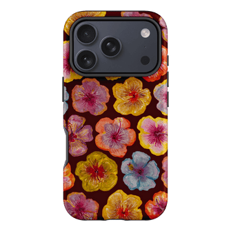 Hibiscus Holiday Rouge Printed Phone Cases iPhone 17 Pro / Armoured by BG. Studio - The Dairy