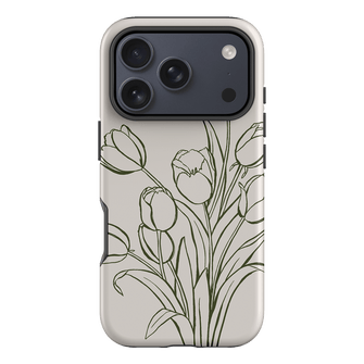 Inked Tulips Printed Phone Cases iPhone 17 Pro / Armoured by Typoflora - The Dairy