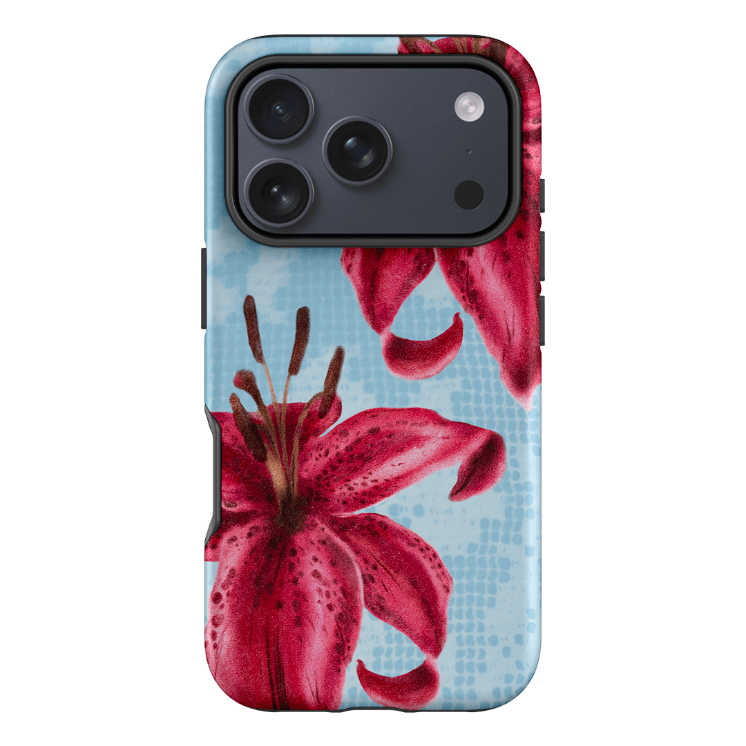 Lillies Printed Phone Cases iPhone 17 Pro / Armoured by Sally Hungerford - The Dairy