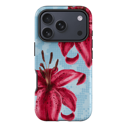 Lillies Printed Phone Cases iPhone 17 Pro / Armoured by Sally Hungerford - The Dairy