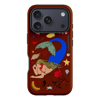 Mermaid Salad Chocolate Printed Phone Cases iPhone 17 Pro / Armoured by Easty Beasty - The Dairy