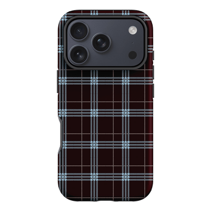 Mocha Plaid Printed Phone Cases iPhone 17 Pro / Armoured by The Dairy - The Dairy