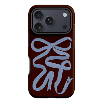 Mocha Ribbon Printed Phone Cases iPhone 17 Pro / Armoured by Jasmine Dowling - The Dairy