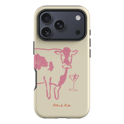 Mootini Pink Printed Phone Cases iPhone 17 Pro / Armoured by Phthalo Ruth - The Dairy