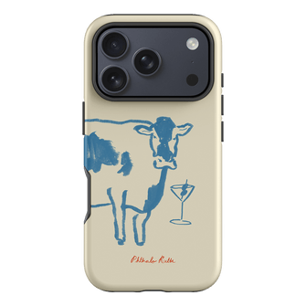 Mootini Blue Printed Phone Cases iPhone 17 Pro / Armoured by Phthalo Ruth - The Dairy