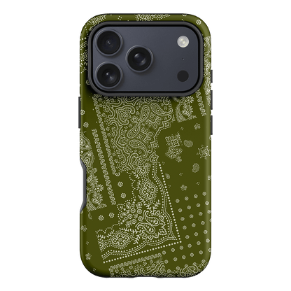 Paisley Fern Printed Phone Cases iPhone 17 Pro / Armoured by The Dairy - The Dairy