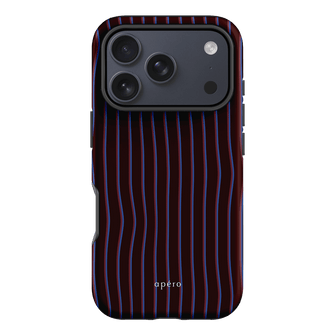 Panama Burgundy Printed Phone Cases iPhone 17 Pro / Armoured by Apero - The Dairy