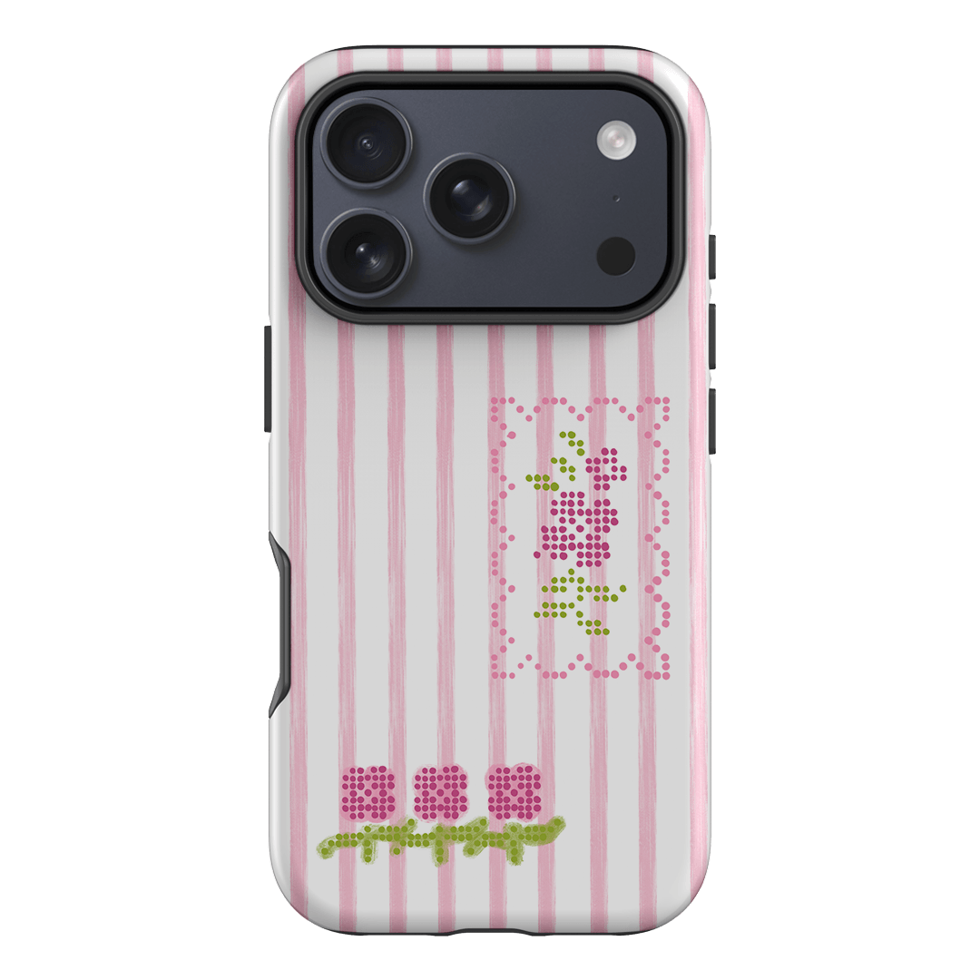 Patchwork Pink Printed Phone Cases iPhone 17 Pro / Armoured by Kayla Carr - The Dairy
