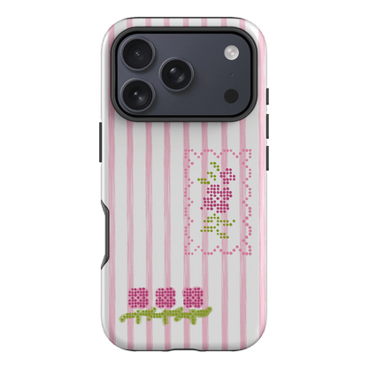 Patchwork Pink Printed Phone Cases iPhone 17 Pro / Armoured by Kayla Carr - The Dairy