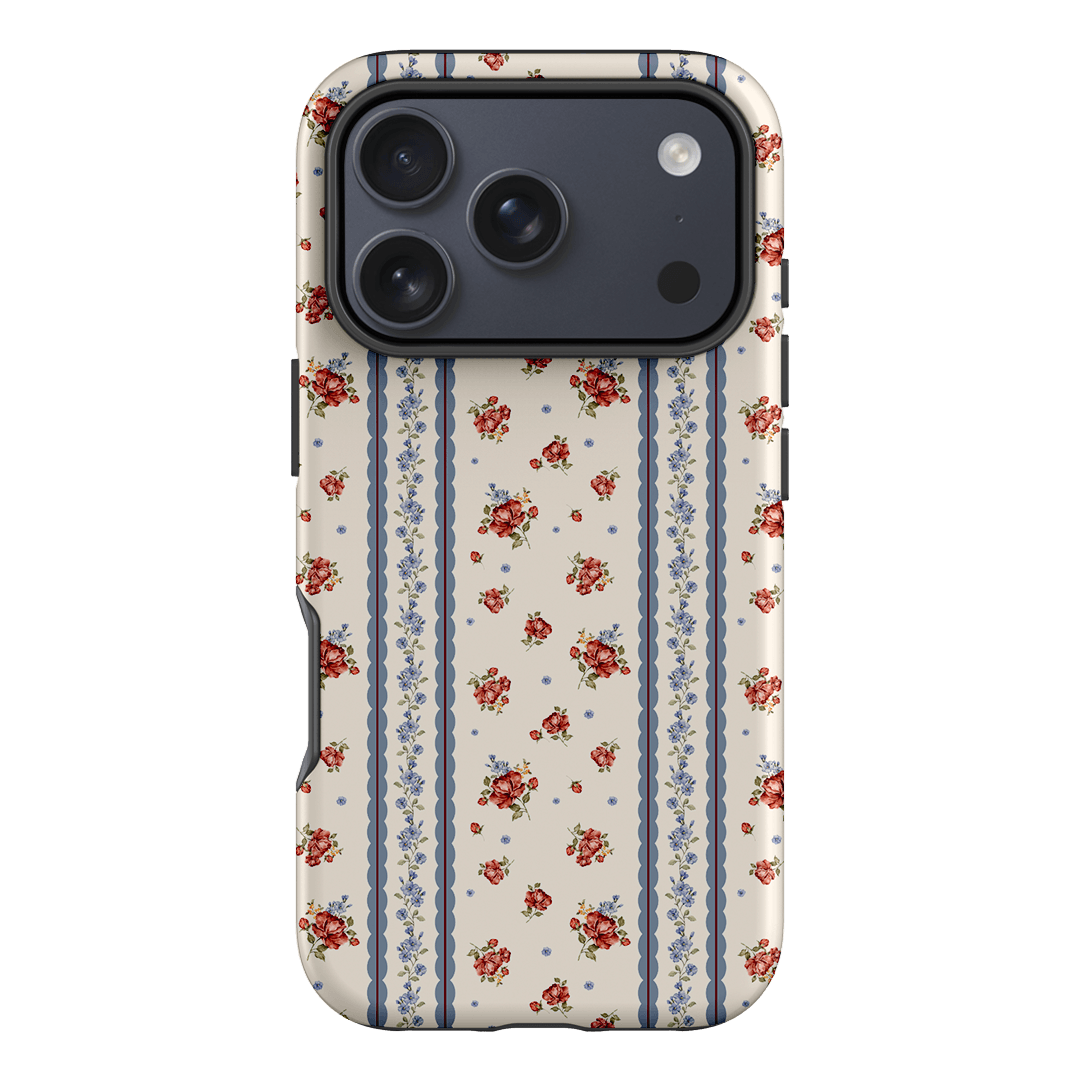 Rose Stripe Printed Phone Cases iPhone 17 Pro / Armoured by Kasiags Art - The Dairy