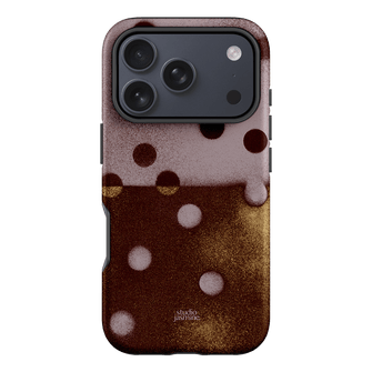 Rust Polka Dot Printed Phone Cases iPhone 17 Pro / Armoured by Jasmine Dowling - The Dairy