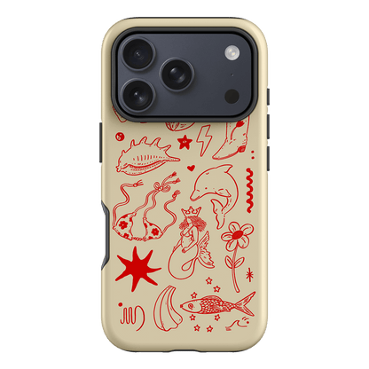 Spiced Cowboy Cream Printed Phone Cases iPhone 17 Pro / Armoured by Easty Beasty - The Dairy