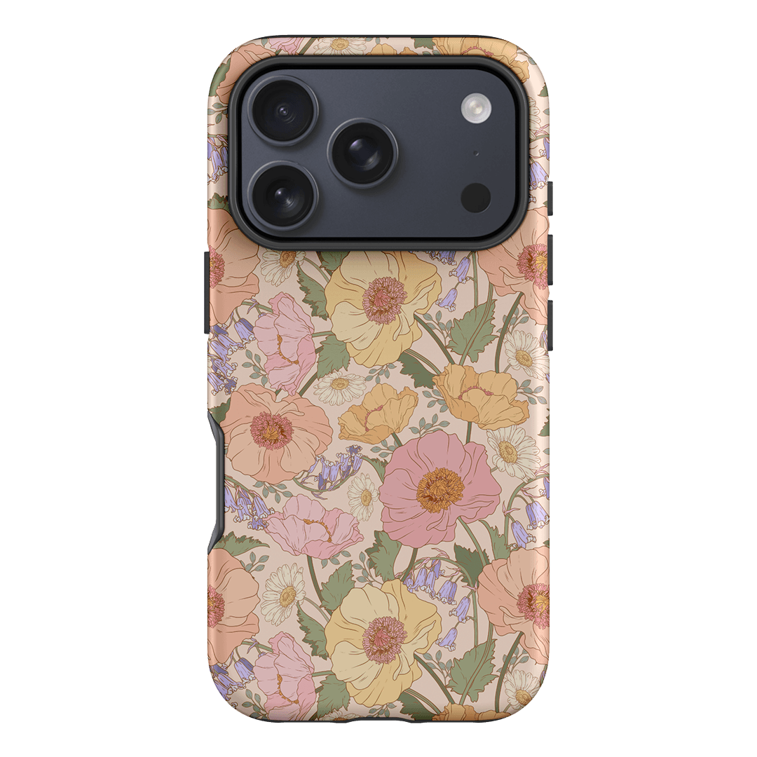 Spring Poppy Printed Phone Cases iPhone 17 Pro / Armoured by Kasiags Art - The Dairy
