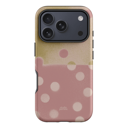 Strawberry Polka Dot Printed Phone Cases iPhone 17 Pro / Armoured by Jasmine Dowling - The Dairy