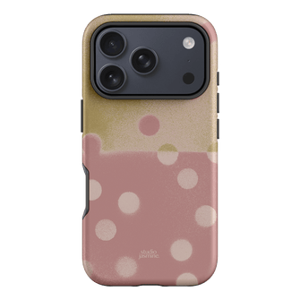 Strawberry Polka Dot Printed Phone Cases iPhone 17 Pro / Armoured by Jasmine Dowling - The Dairy