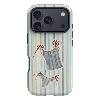 Stripe Tankini Printed Phone Cases iPhone 17 Pro / Armoured by Kayla Carr - The Dairy