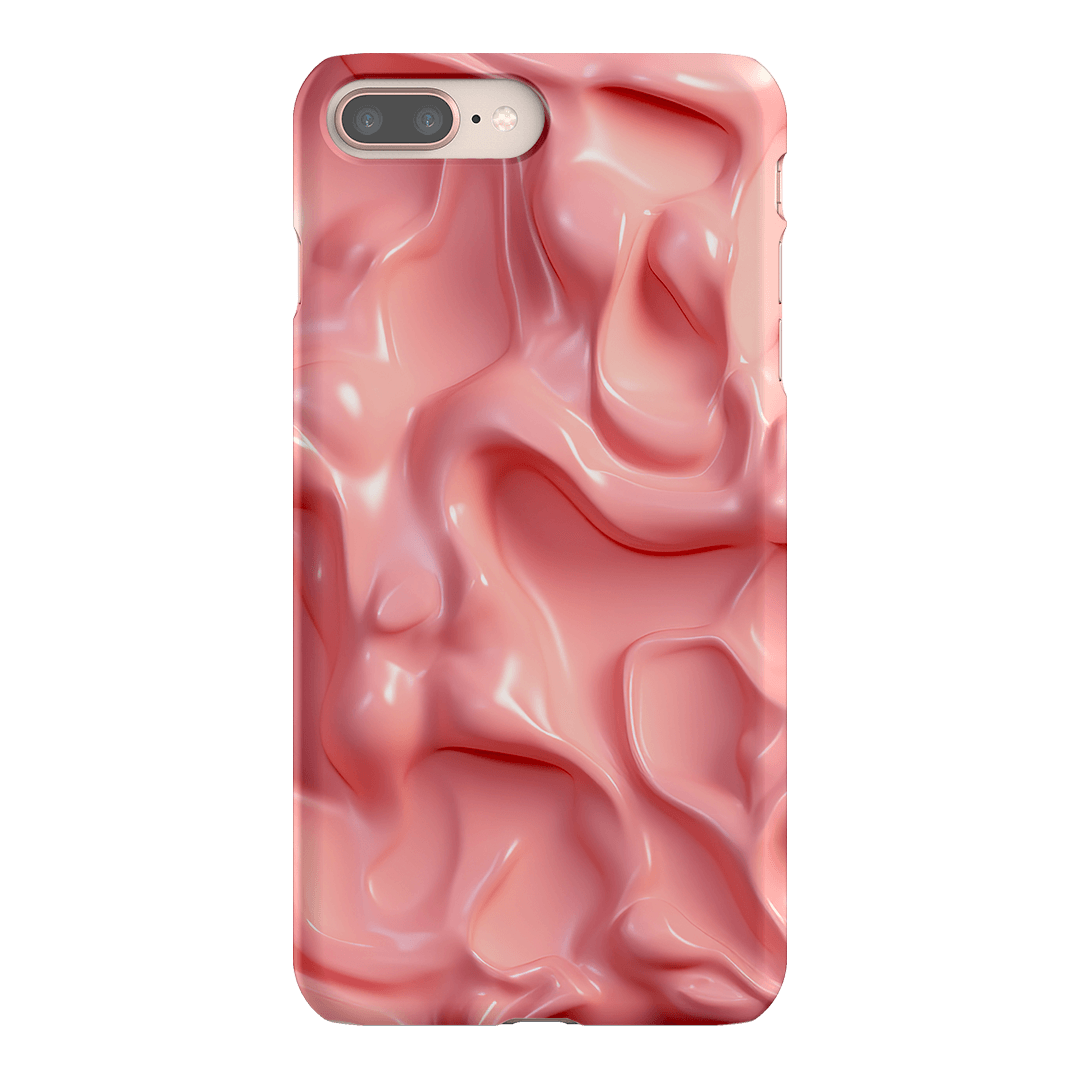 Peach Printed Phone Cases iPhone 8 Plus / Snap by Henryk - The Dairy
