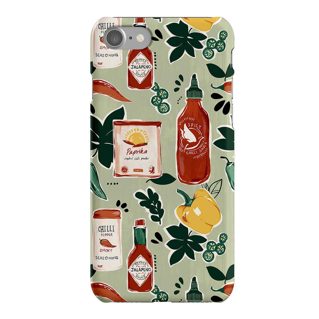 Chilli Pepper Printed Phone Cases iPhone SE / Snap by Charlie Taylor - The Dairy