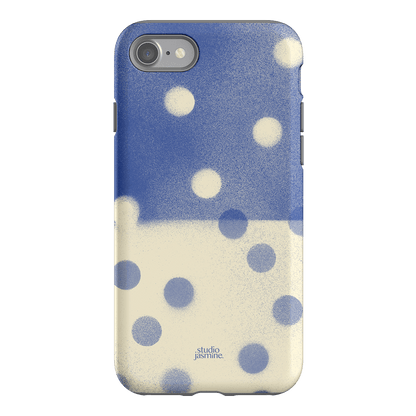 Bleu Polka Dot Printed Phone Cases iPhone SE / Armoured by Jasmine Dowling - The Dairy