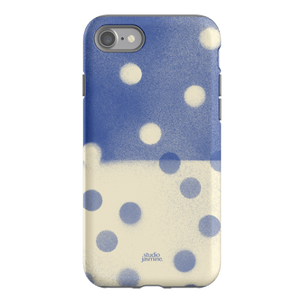 Bleu Polka Dot Printed Phone Cases iPhone SE / Armoured by Jasmine Dowling - The Dairy