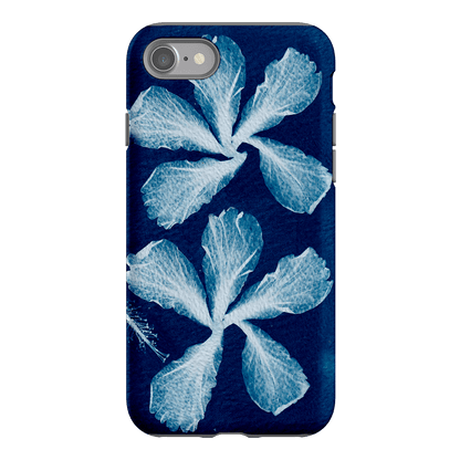 Hibiscus Cyanotype Printed Phone Cases iPhone SE / Armoured by Sally Hungerford - The Dairy