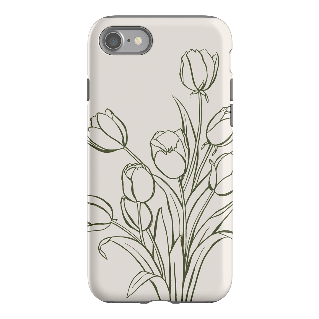 Inked Tulips Printed Phone Cases iPhone SE / Armoured by Typoflora - The Dairy