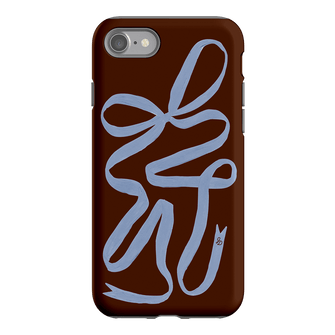 Mocha Ribbon Printed Phone Cases by Jasmine Dowling - The Dairy