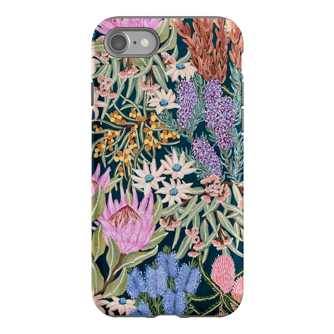 Moonlit Floral Printed Phone Cases iPhone SE / Armoured by Amy Gibbs - The Dairy