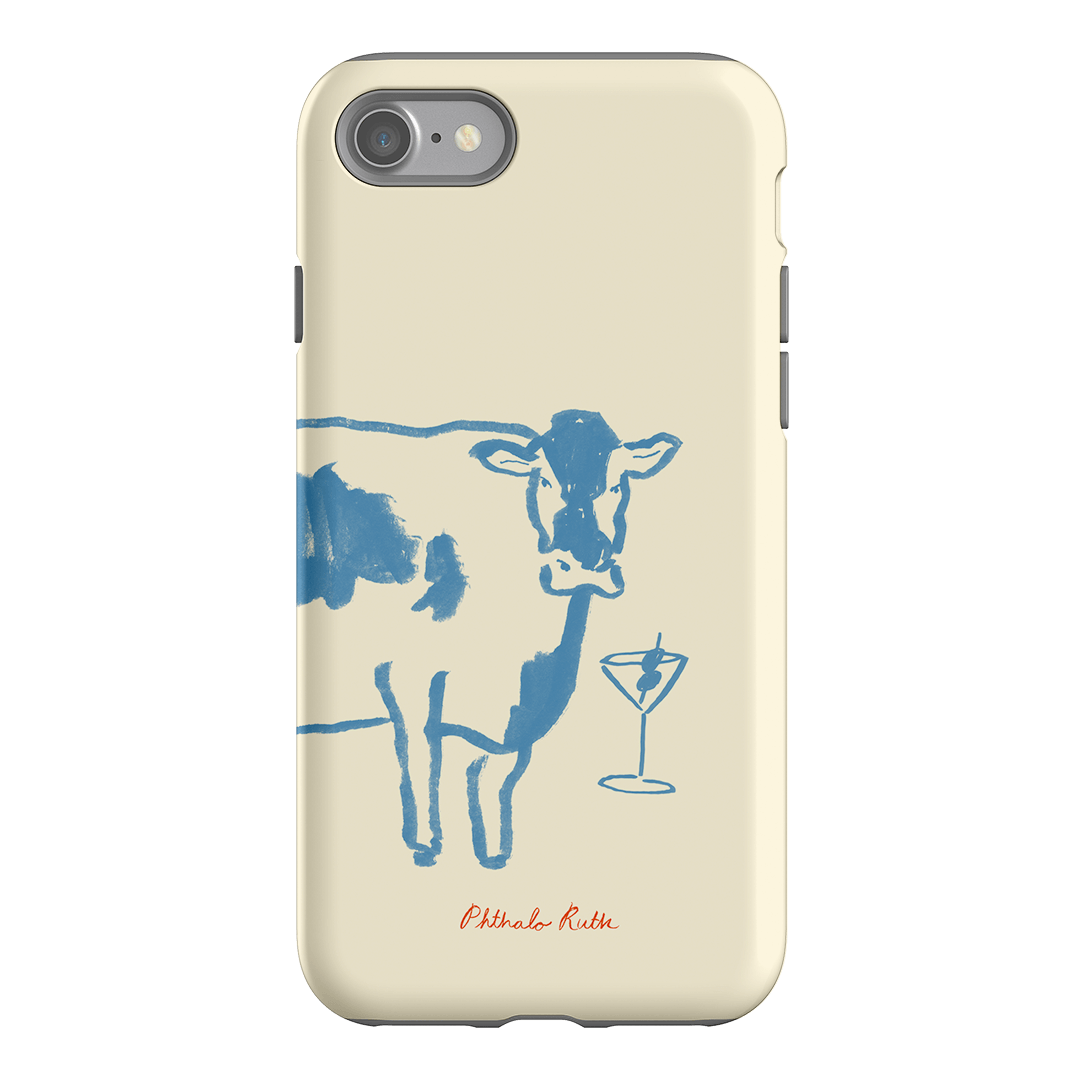 Mootini Blue Printed Phone Cases by Phthalo Ruth - The Dairy