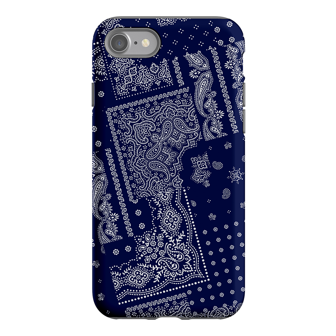 Paisley Indigo Printed Phone Cases iPhone SE / Armoured by The Dairy - The Dairy