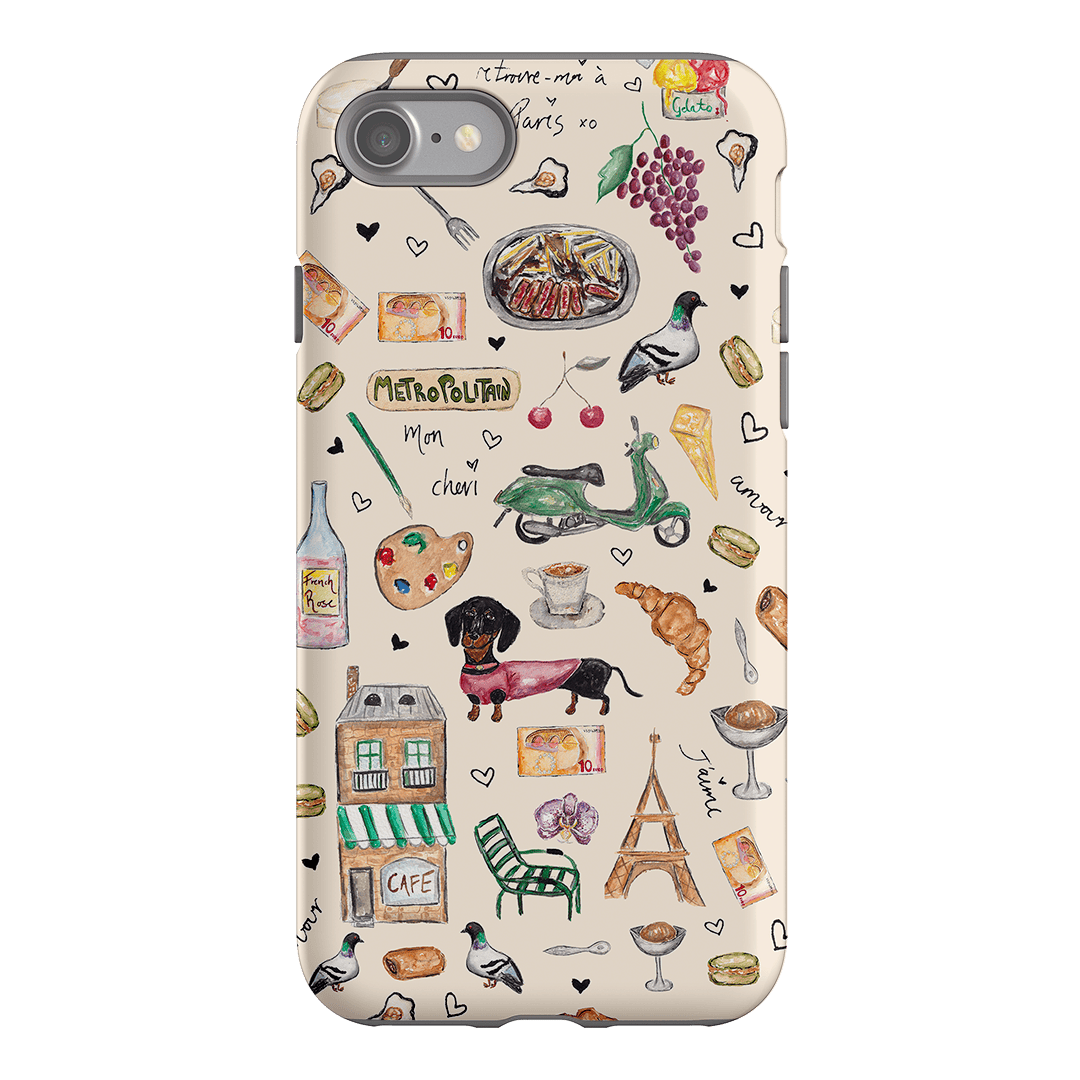 Parisian Daydream Printed Phone Cases iPhone SE / Armoured by BG. Studio - The Dairy