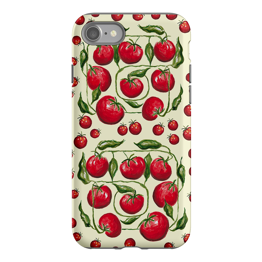 Red Tomatoes Printed Phone Cases iPhone SE / Armoured by BG. Studio - The Dairy