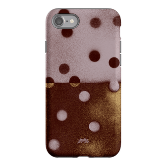 Rust Polka Dot Printed Phone Cases iPhone SE / Armoured by Jasmine Dowling - The Dairy