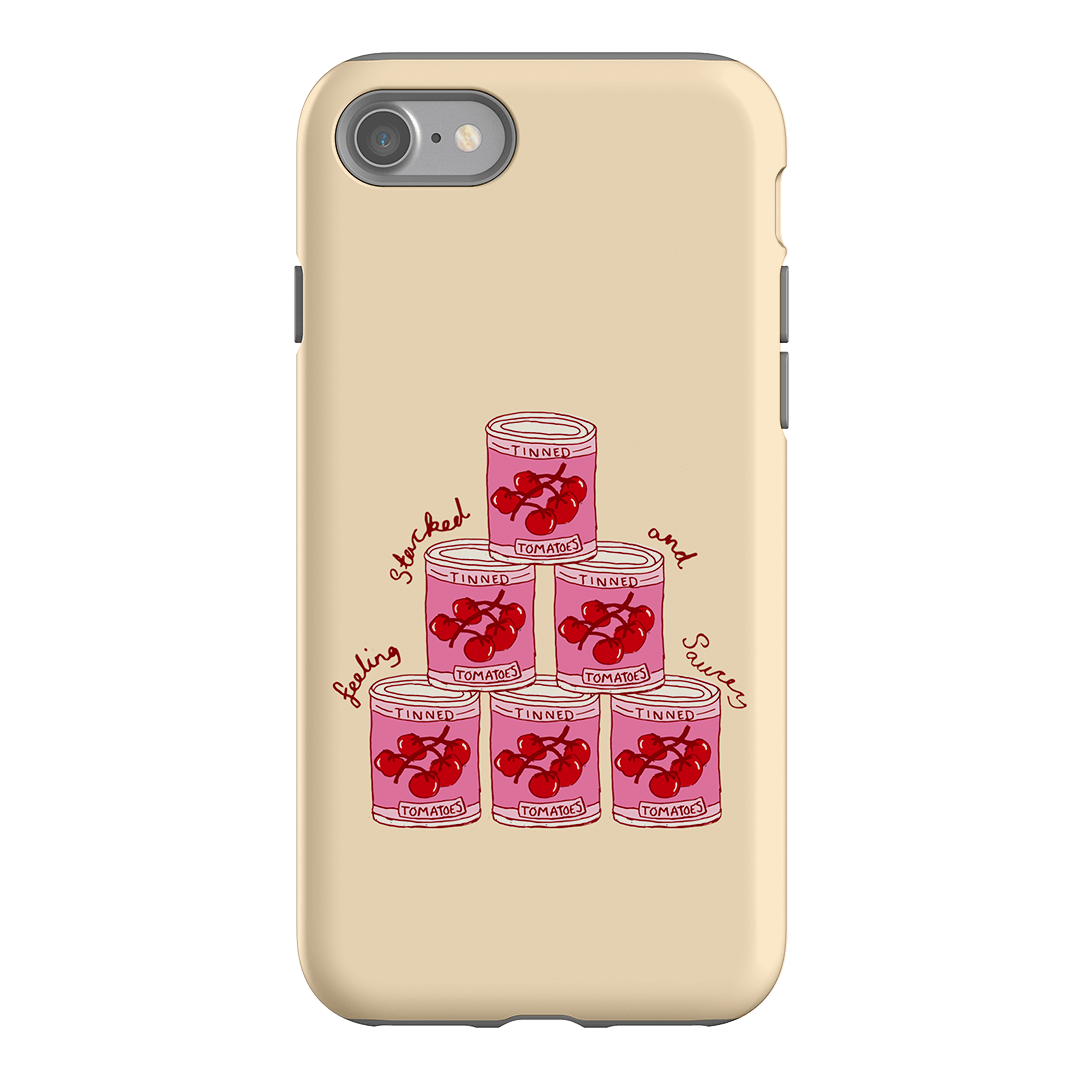 Saucy Supper Printed Phone Cases iPhone SE / Armoured by The Dairy - The Dairy