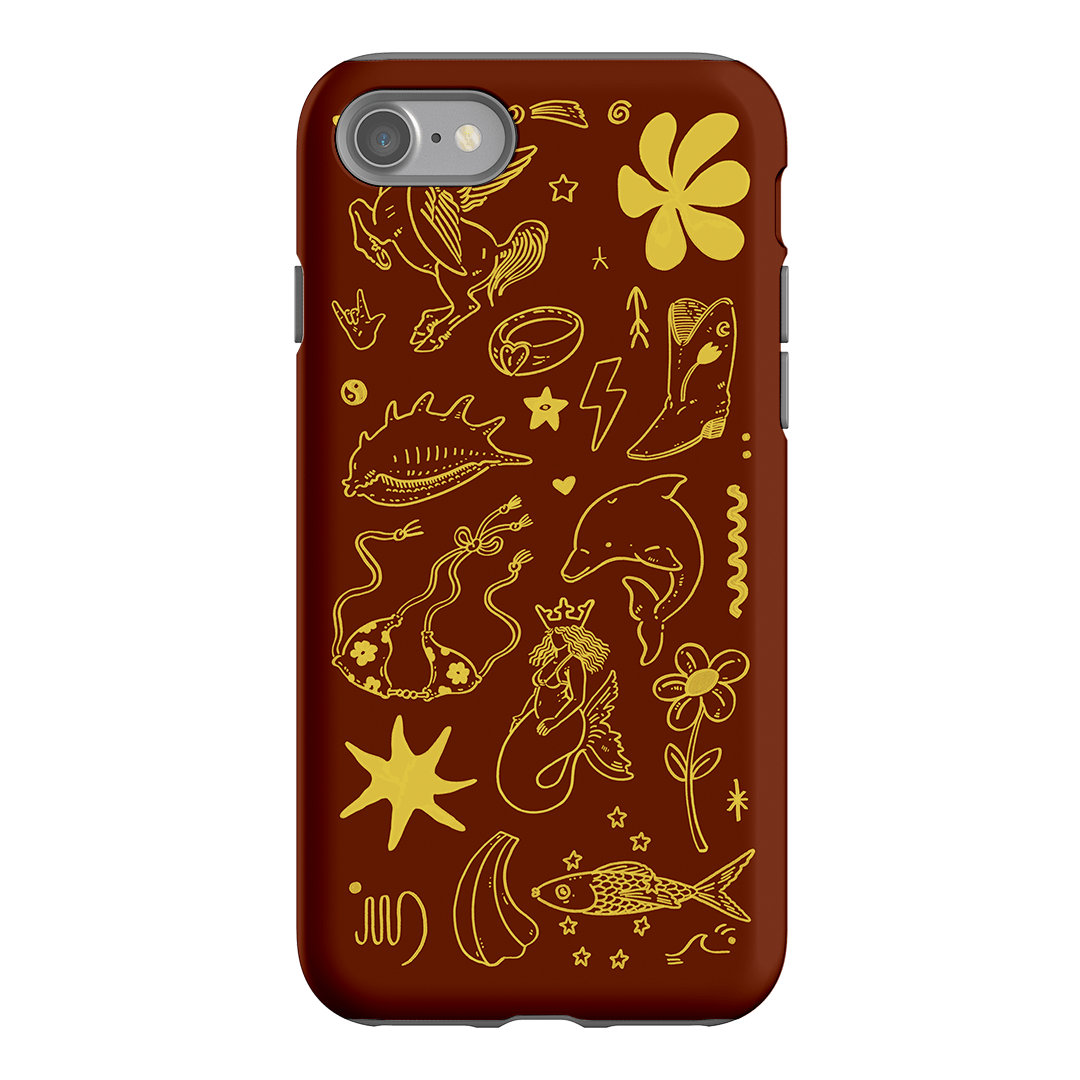 Spiced Cowboy Chocolate Printed Phone Cases iPhone SE / Armoured by Easty Beasty - The Dairy