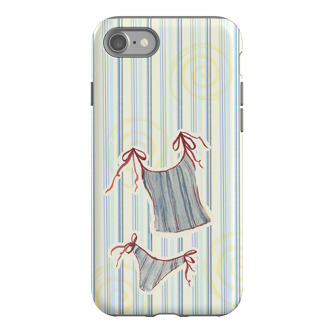 Stripe Tankini Printed Phone Cases iPhone SE / Armoured by Kayla Carr - The Dairy