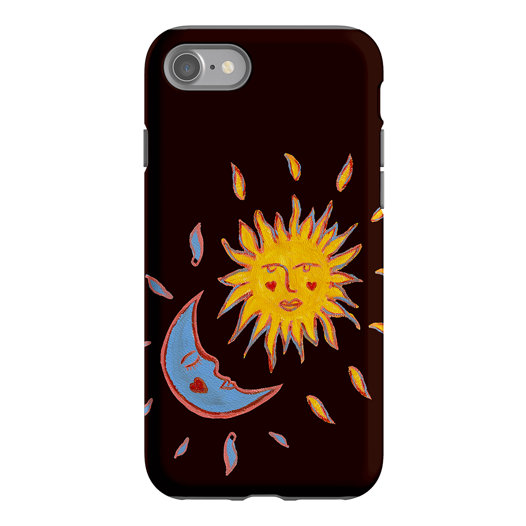 Sun & Moon Plum Printed Phone Cases iPhone SE / Armoured by BG. Studio - The Dairy