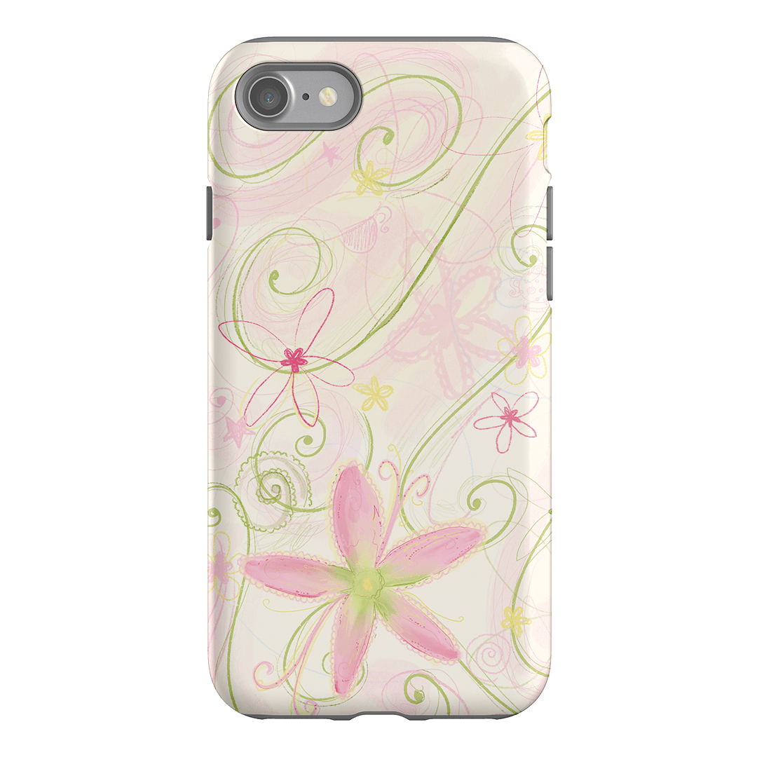 Swirl Pink Printed Phone Cases iPhone SE / Armoured by Kayla Carr - The Dairy