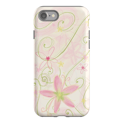 Swirl Pink Printed Phone Cases iPhone SE / Armoured by Kayla Carr - The Dairy