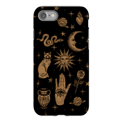 Astro Flash Noir Printed Phone Cases by Veronica Tucker - The Dairy