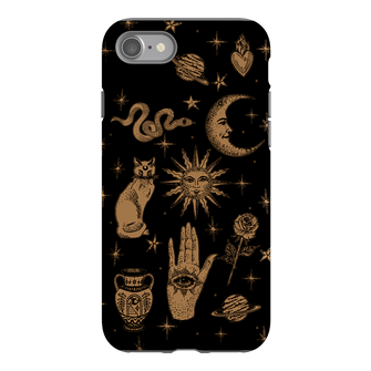 Astro Flash Noir Printed Phone Cases by Veronica Tucker - The Dairy