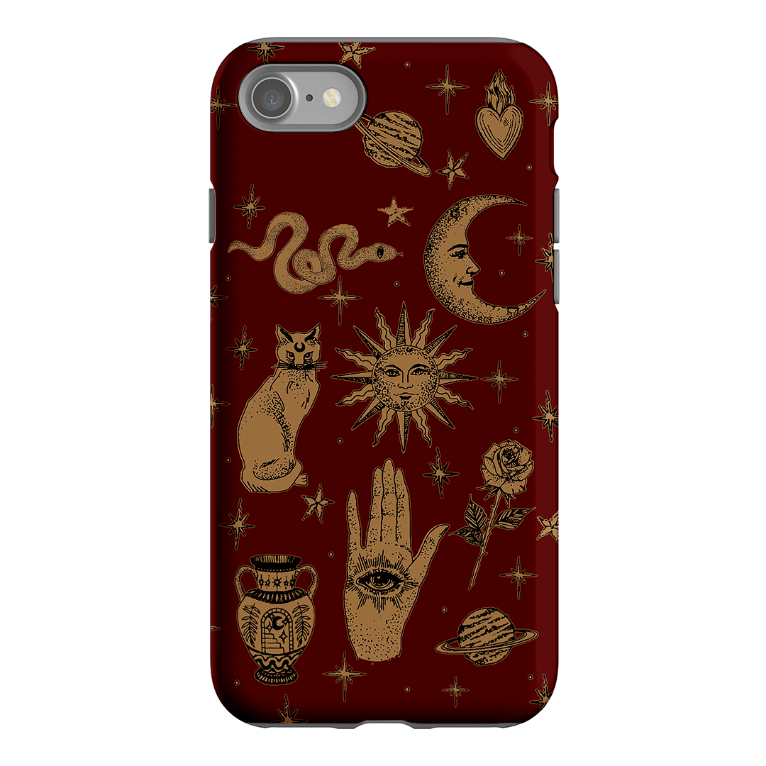 Astro Flash Red Printed Phone Cases iPhone SE / Armoured by Veronica Tucker - The Dairy