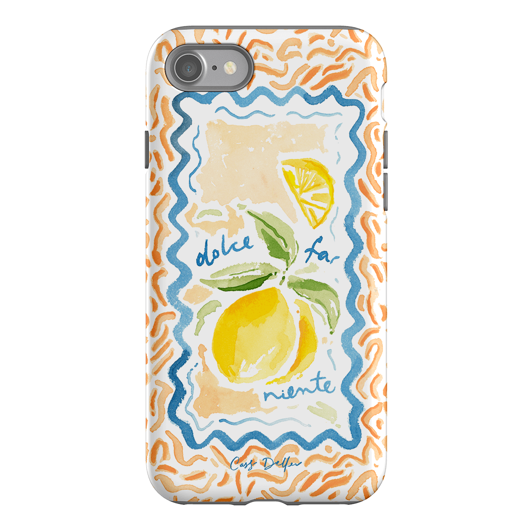 Dolce Far Niente Printed Phone Cases iPhone SE / Armoured by Cass Deller - The Dairy