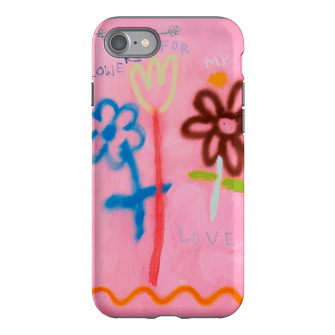 Flowers Printed Phone Cases iPhone SE / Armoured by Kate Eliza - The Dairy