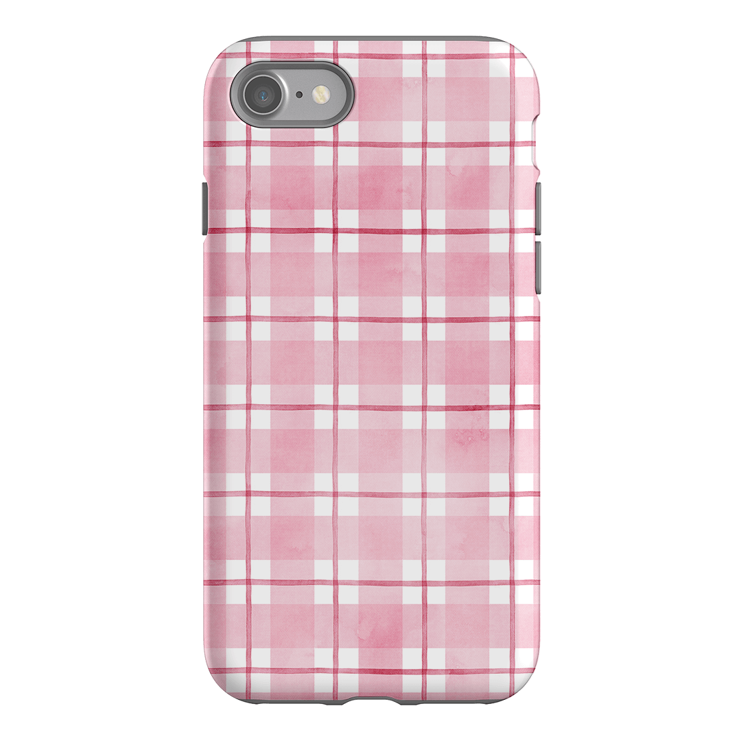 Musk Checker Printed Phone Cases iPhone SE / Armoured by Oak Meadow - The Dairy