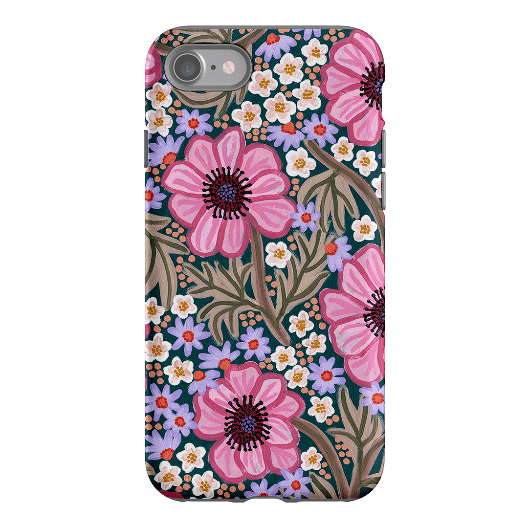 Pretty Poppies Printed Phone Cases iPhone SE / Armoured by Amy Gibbs - The Dairy